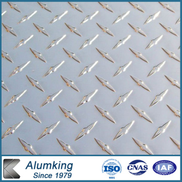 Feuille d&#39;aluminium Diamond Checkered pour le paquet